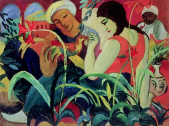 Orientalische Frauen (Odalisken), 1912